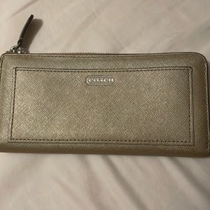 Gold Coach wallet